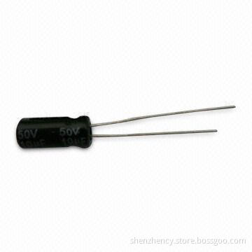 Standard Type Electrolytic Capacitor with 6.3 to 450V Rated Voltage Range